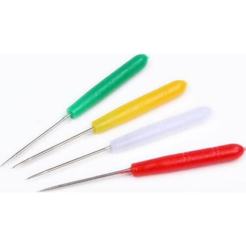 6pcs Pastry Tools Stainless Steel Biscuit Needle Biscuit Icing Sugar Baking Stir Needle Fondant Cake Tester Decorating Tools