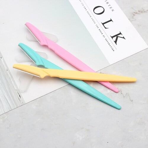 1 Pcs Eyebrow Trimmer Razor Portable Trimmer Shaver Eye Brow Epilation Hair Removal Blades Shaver Beauty Tools For Makeup TSLM1