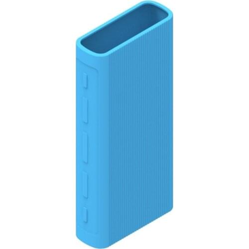 Power Bank Case For Xiao mi Silicone Cover 20000mAh For PLM07ZM/PB2050ZM/PLM18ZM B85A