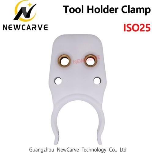 ISO25 Tool Holder Clamp Tool Holder Claw Forks ABS Flame Proof Rubber For CNC Router ISO25 Tool Collet Chuck NEWCARVE