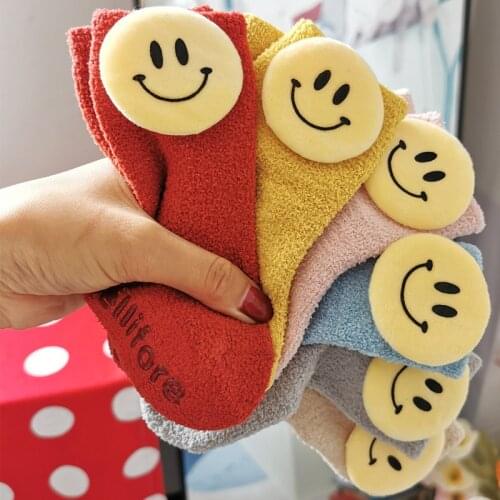 Baby Toddler Socks Non-slip Cartoon Socks Coral Fleece Thickened 0-3 Year Baby Socks Newborn Clothing