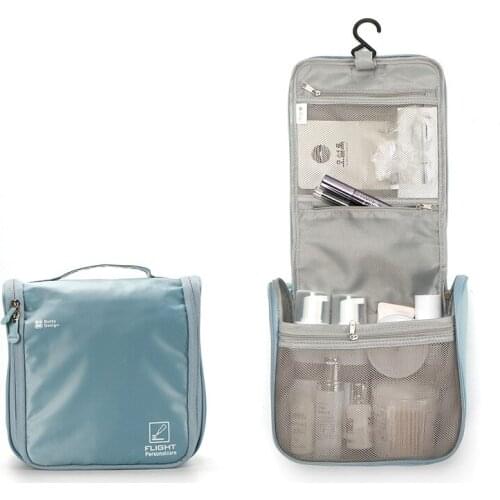 2020 Travel Waterproof Washing Bag Bathroom Hanging Wall Toiletries Organizer Dressing Room Zip Cosmetic Storage Women Handbag