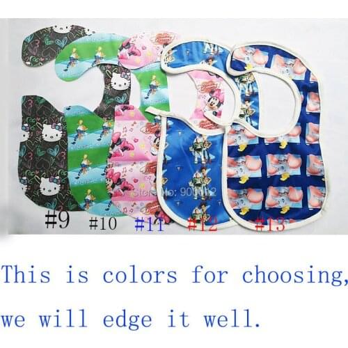 Cute Baby Bibs Waterproof Boy Girl Bandana Bib Bebes Cotton Toddler Bids Baby Food Bib Newborn Stuff Accessories for 3-24M