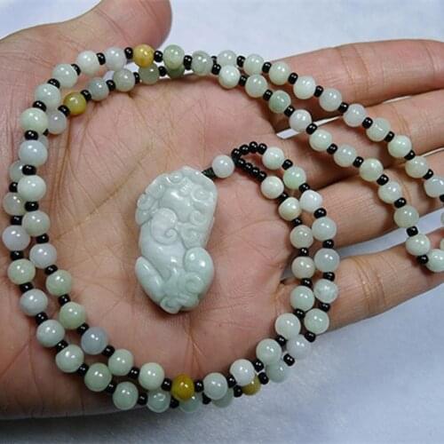 Drop Shipp Natural Jade Stone pi xiu Pendant Burma jade Pendant Brave Troops Pendant Gift Lovers Beads Necklace Pendant Jade