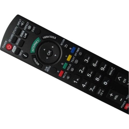 Remote Control For Panasonic TH-42PZ70BA TH-42PZ70E TH-50PZ70E N2QAYB000182 TH-42PY70 TH-50PY70 TX-R37LZ70 LCD HDTV TV