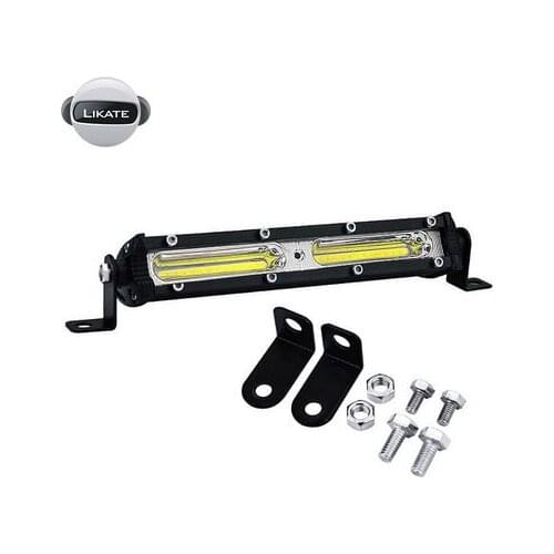 18W 4000lm LED Bar for Offroad Car 4WD Truck Tractor Boat Trailer 4x4 SUV ATV 12V 24V Spot Flood LED Light Bar LED Work Light