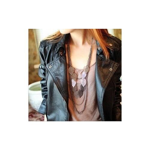 Ahmed Jewelry New Fashion Necklace For Women Stray Leaves Necklace Wholesale Price Free Shipping Christmas Gift