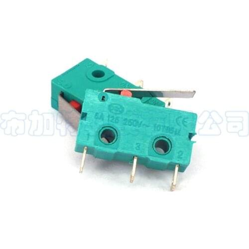 5pcs/lot Micro Limit Switch KW4-3Z-3 Mini Limited Switches Part 3 Pin N/O N/C KW4 3D Printers Parts 5A 125V 250V AC Plastic DIY