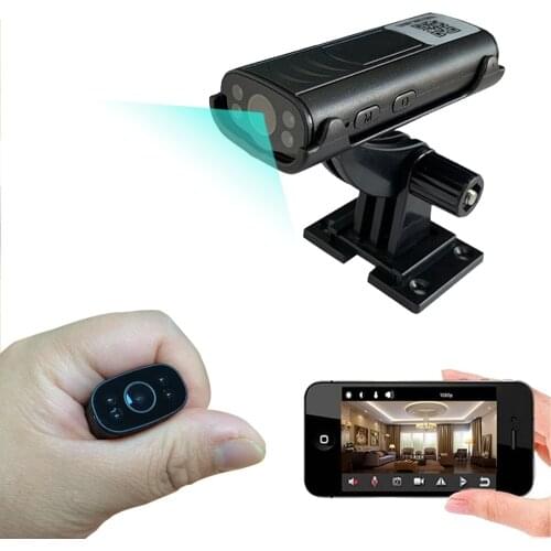 Mini wifi camera HUOMU Hidden Home Security Cameras 1080P HD Wireless WiFi Remote View Camera Nanny Cam Small Recorder