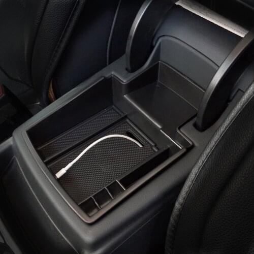 For Audi Q5 8R Armrest Box Storage Stowing Tidying Car Organizer Accessories 2010 2011 2012 2013 2014 2015 2016 2017 2018