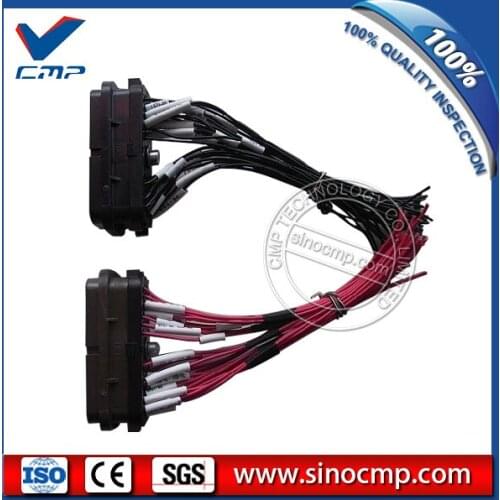 E320C 320C Excavator Controller Plug Connector Wiring Harness