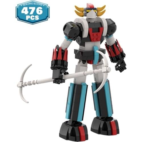 MOC Mecha God of War Gulantaisha Creative Mecha Robot Building Block Model Childrens Toy Creator Expert Boy Toy Birthday Gift