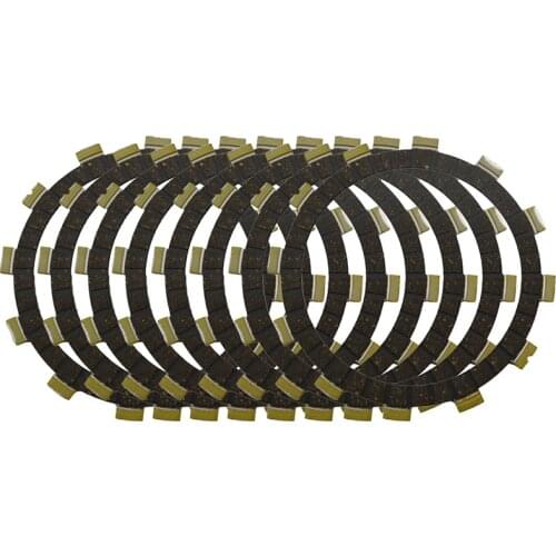 Motorcycle Engine Parts Clutch Friction Plates Kit For Suzuki TS200 GSX250 GS25X GSX250 E,ES GJ53B RM125 RF13A LT-F250 RM125