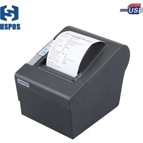 Low price 80mm thermal receipt printer support multi language free android sdk with usb port and auto cutter high quality
