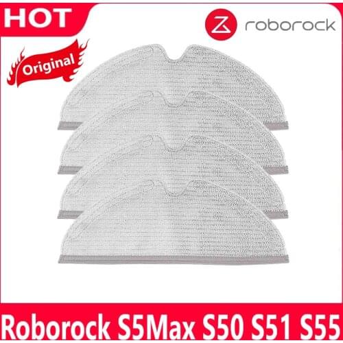Original XIAOMI MI Roborock S5 Max S50 S51 S6 Max Upgraded Version Dry Wet Mop Cloth Rags Accessories Xiomi Xaomi Water Tank Rag