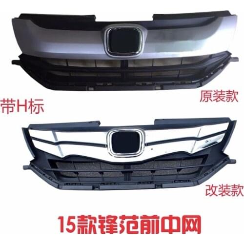 For Honda City 2015-2019 1PC Band New Front Grill Grille Auto Racing Car Grill High Quality Direct Replacement Grille