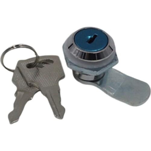 Post mail box Cylinder lock with key iron trunk distribution box cabinet door lock mailbox mailbox lock