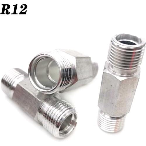 Auto/Car A/C Refrigeration hose connector,pipe joints for R12 Hose External thread connector hose clamp 3/8'' 1/2'' 5/8'' 3/4