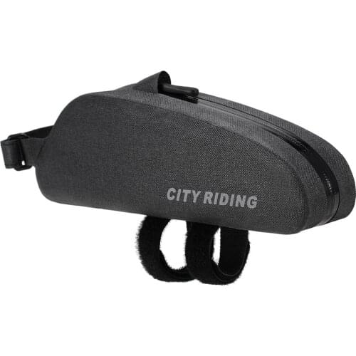 Lixada Bike Top Tube Bag Water Repellent Bike Front Tube Bag Bike Storage Bag Cycling Front Frame Pouch Pannier for Ciclismo