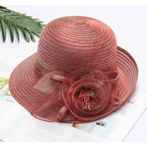 MYZOPER 2019 Fashion New Flower Mesh Korean Version Summer Hat Foldable Basin Cap Visor Tide Womens Hat Beach Hat
