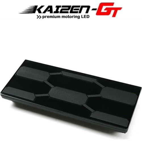 1PC Car Front Grille Garnish Radiator Sensor Cover For 2018-2019 TOYOTA Tundra TSS Radar Sensor Car Decoration 53141-34010