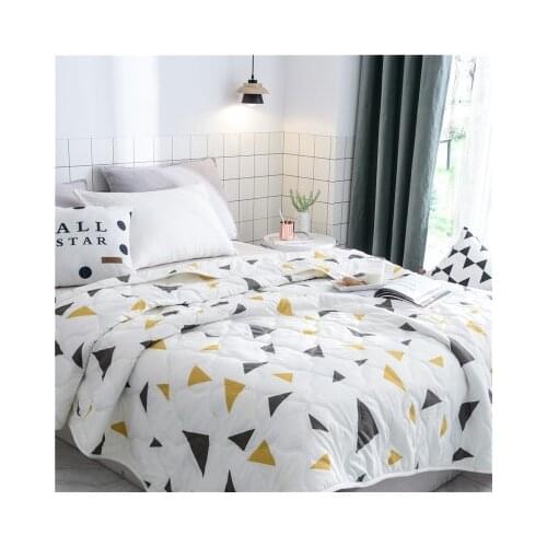 9 New Summer air-conditioning Quilt Summer quilts Cover children single adult cartoon washable bed home use wholesale FG852