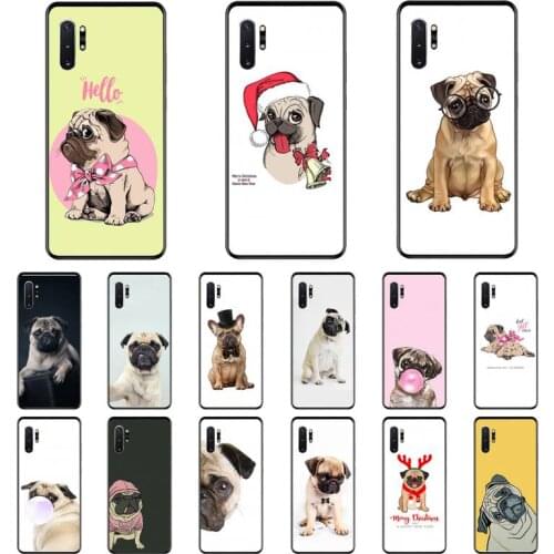 Carlino Pug Dog Puppy Phone Case For Samsung A31 A70 A20E S10 E S20 Plus Note 9 20