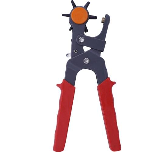 1Pcs Leathercraft Punching for Leather Hole Punch for Belts Stitching Plier Perforator Eyelet Piercer Leather Craft Tools