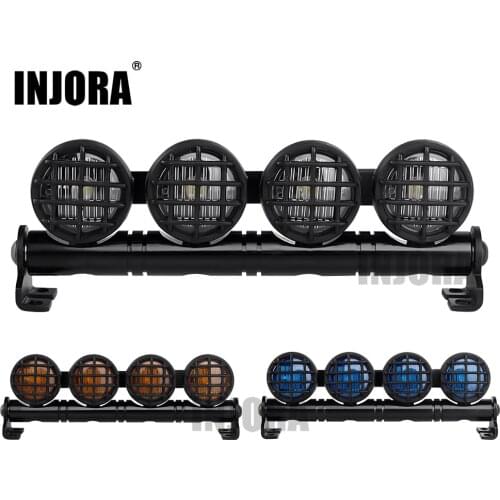 INJORA Bright LED Light for 1:10 1: 8 Traxxas Tamiya HSP HPI Monster Truck Short-Course Rally RC Car RC Crawler SCX10 D90 CC01