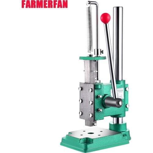 Square head small manual press manual puncher manual punching machine dies cutting machine hand press