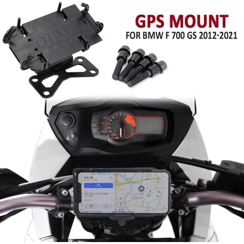 Motorcycle For BMW F700GS 2012-2021 Front Phone Stand Holder Phone GPS Navigaton Plate Bracket