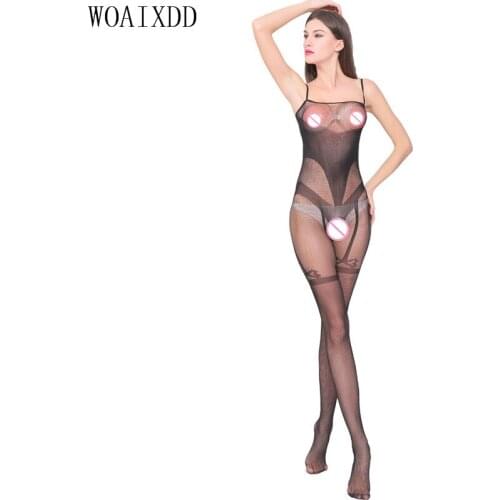 New 2017 sexy bodystockings Women Sexy Lingerie underwear Fishnet Bodystocking Bodysuit Dress lenceria sexy body stocking women