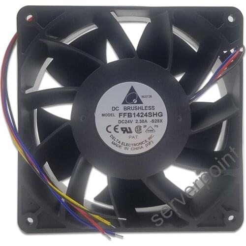 NEW for delta FFB1424SHG 14051 140mm 14cm DC 24V 2.3A industrial pc case server inverter cooling fans blower