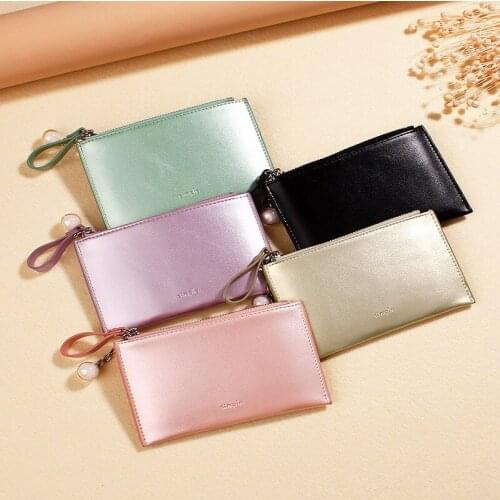 New Korean Style Multi-Functional Mini Pearlescent Laser Creative Coin Coin Purse Japan and South Korea Ladies Card Holder