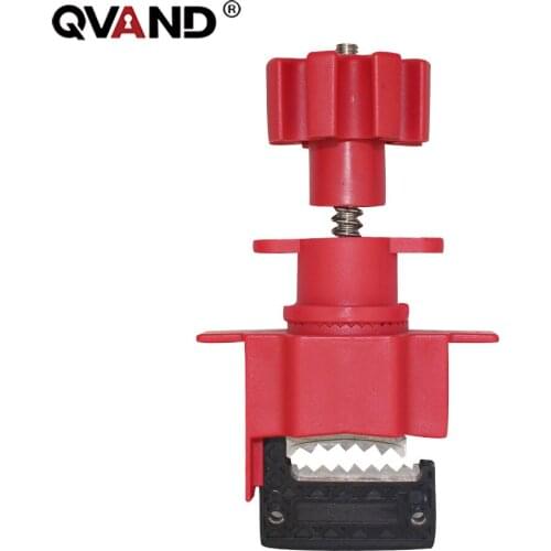 QVAND Universal Gate Valve Lockout with One Blocking Arm Equipment Devices Lock M-H13