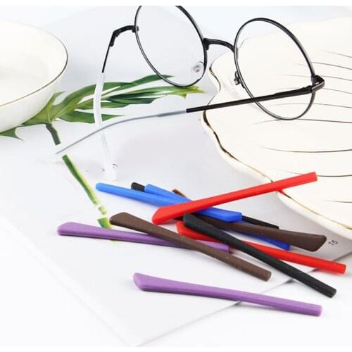 Anti-slip Silicone Glasses Ear Support Spectacle Unisex Candy Colors Ear Hooks Eyeglasses Grip Fashion Glasses Legs Accessories