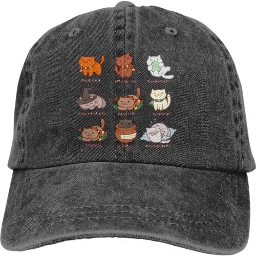 Hairy Pawtter The Baseball Cap Peaked capt Sport Unisex Outdoor Custom Neko Atsume Kitty Collector Funny Games Hats