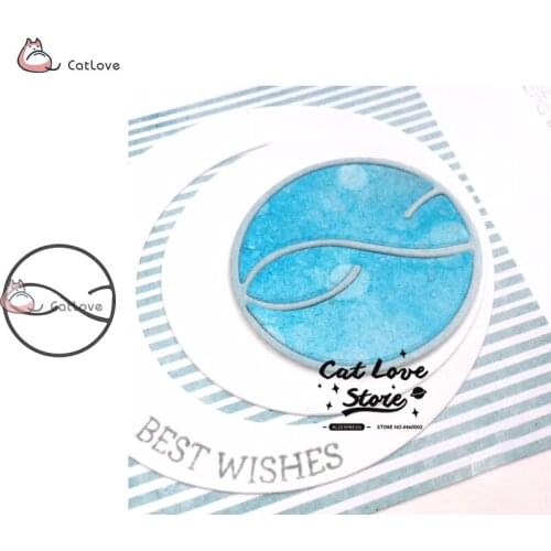 Fish Circle Animal Metal Cutting Dies Stencils For DIY Scrapbooking Paper Card Decorative Craft Dies Embossing Die Cuts New 2019