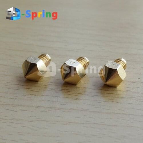 Ultimaker Nozzle 0.3mm 0.4mm 0.5mm Copper (NOT Brass) for 3D Printer Extruder 1.75mm 3mm Filament Hotend Print Head