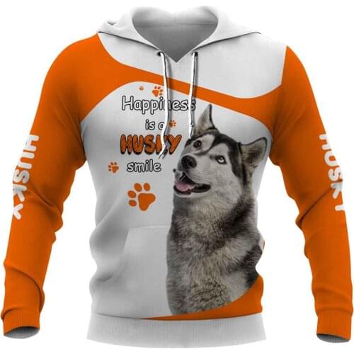 CLOOCL Doberman Smile Men Hoodies Animals Dog Letter Paw Print Tops Long Sleeve Casual Men Clothing Unisex Streetwear