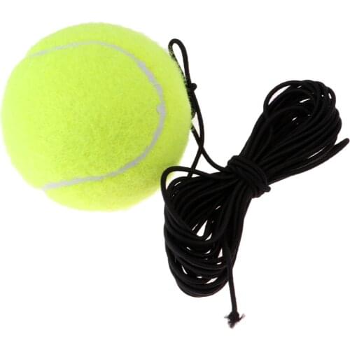 Tennis Training Practice Ball on String Rope Trainer Replacement green