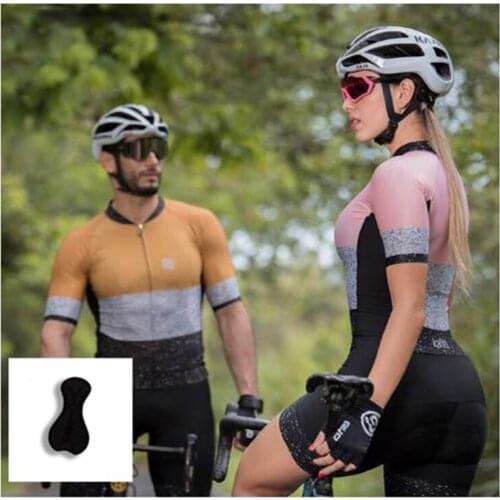 Spring Womens Triathlon Cycling Jersey Sets Summer Bicycle Racing Skinsuits Long Sleeve Anti-UV Jumpsuit Bike Jersey Set