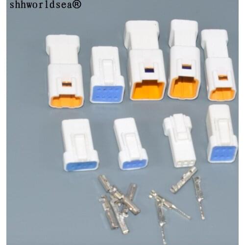 Worldgolden 2 3 4 6 8Pin Male Female Automotive Connector Plug Housing With Terminal For JST 02R-JWPF-VSLE-S 02T-JWPF-VSLE-S