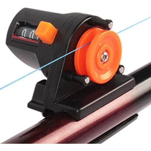 0-999M Fishing Line Counter Fish Line Depth Finder Length Gauge Fishing Tool fishing accessoires рыбалка