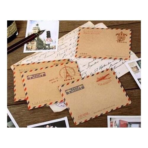 Retro Kraft Mini Gift Envelopes 4 Differnent designs Colorful Party Gift Bag Party Favor Bag 360pcs/lot Free shipping