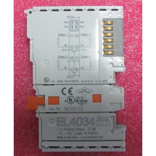 EL4034 4channel analog output terminal ,-10 +10 V, 12 bits