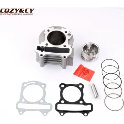 52mm 120cc Big Bore racing cylinder kit for SYM Symply 50 Orbit 1 Fiddle 2 50cc XS1P39QMB 4-stroke