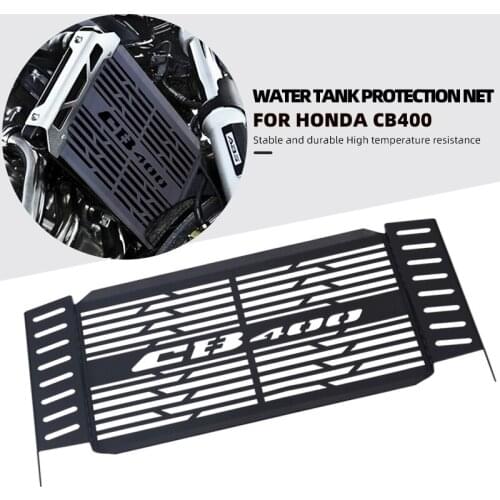 For Honda CB400SF CB 400 SF 1992-1998 CB400 VTEC 1999-2010 Motorcycle Aluminum Radiator Grille Grill Guard Cover Protector