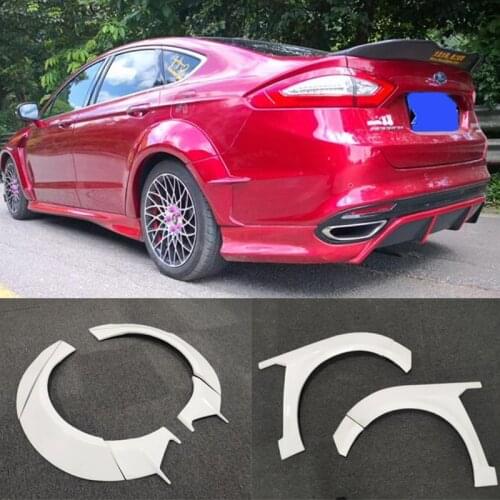 For Auto Parts Wheel Brow Mondeo 2010-19 Ford Mondeo Body Kit Car Wide-body FRP Material Wheel Brow 10 Pieces/sets Rear Spoiler