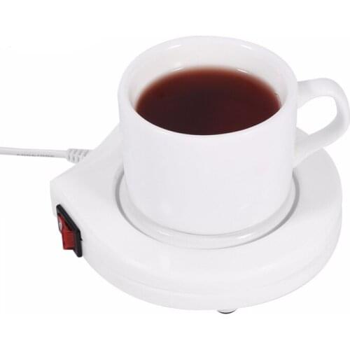 Electric Drink coffee mug Cup Warmer Pad mat Plate children For Office Home Use mug heater High quality cup calentador de taza